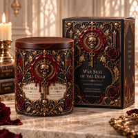 Wax Seal of the Dead - Gothic Ornament Candle