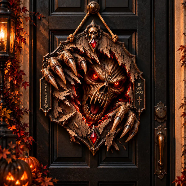 Welcome If You Dare - A Die-Cut Study in Breaking Through - main
