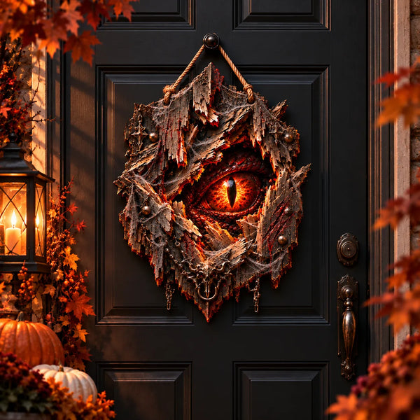 Ember Vigil - Dragon Eye Heteromorphic Wood Sign - main