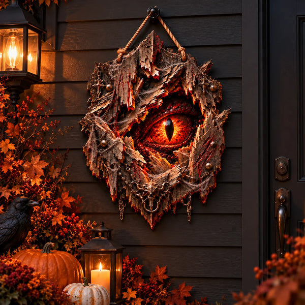 Ember Vigil - Dragon Eye Heteromorphic Wood Sign - main