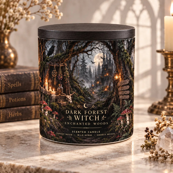 Dark Forest Witch - A Study in Moonlight, Ivy and Quiet Mystery - main